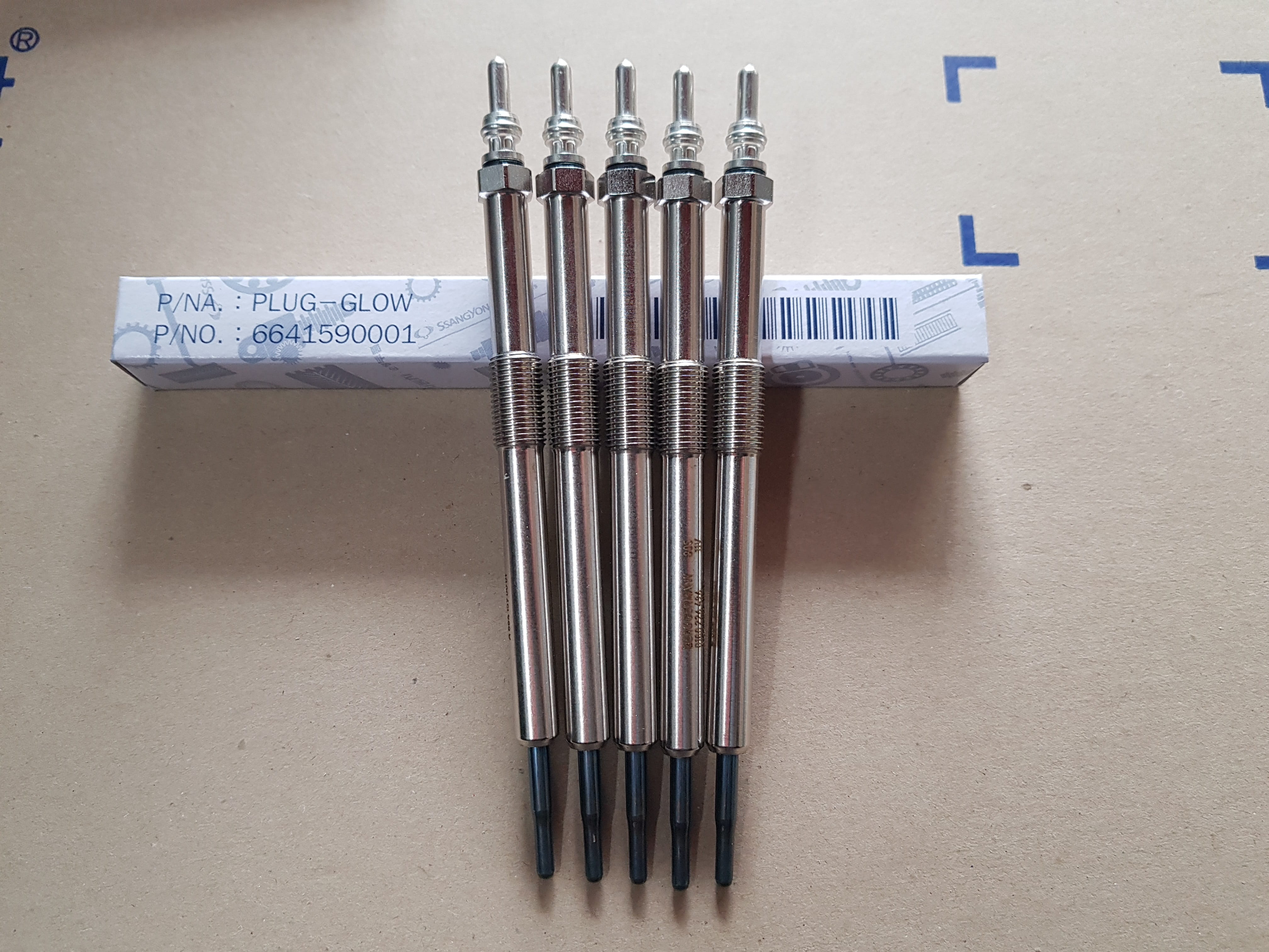 Genuine bushes&glow plug for Ssangyong car to TT