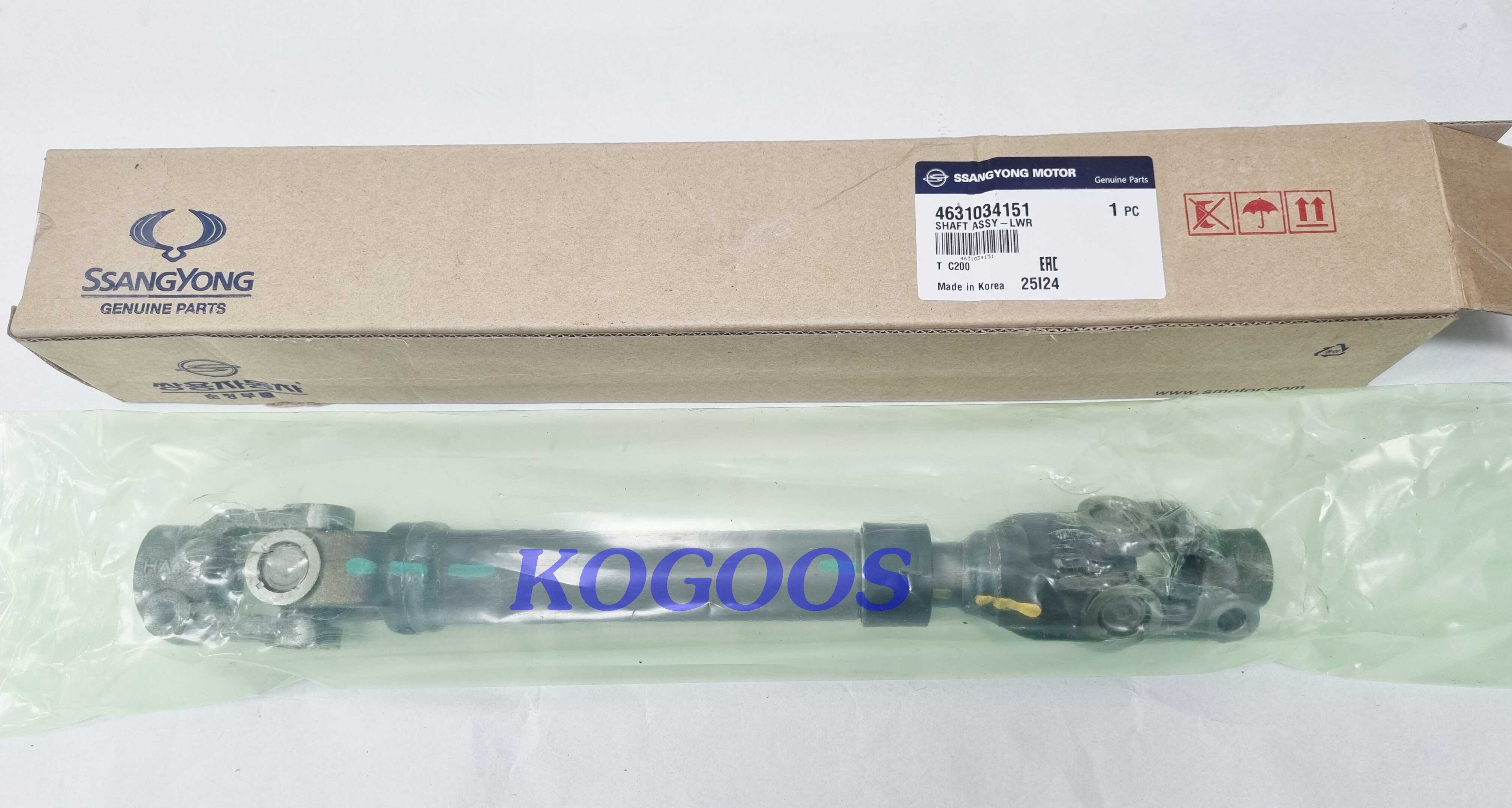 Genuine ball joint,lower shaft&etc total 9p for for Ssangyong KORANDO C