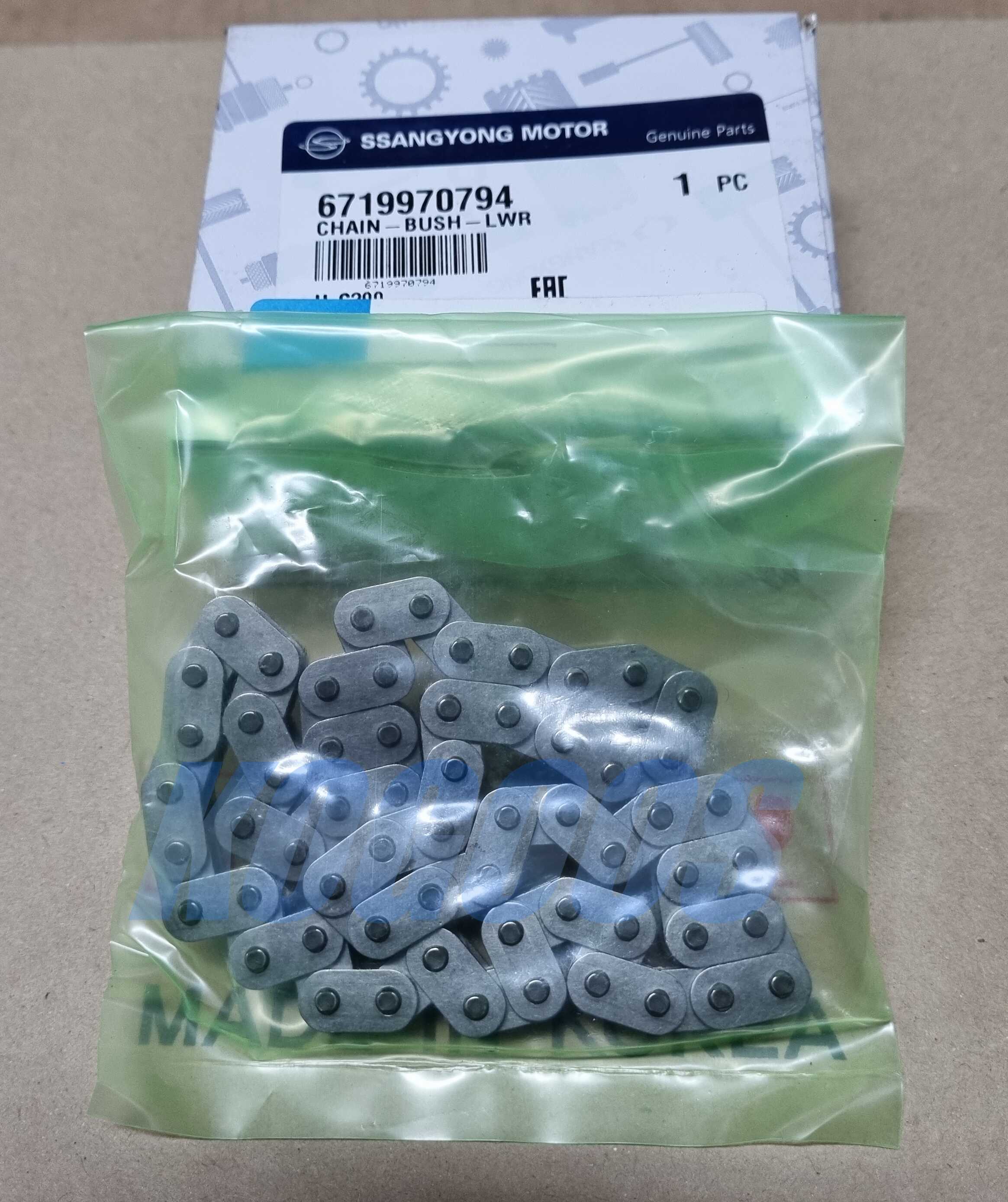 Genuine chain,rail &etc 11 units for Ssangyong car